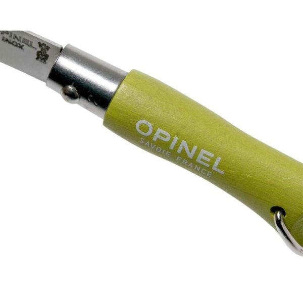 Opinel No 2 Anahtarlıklı Paslanmaz Çelik Çakı AÇIK YEŞİL