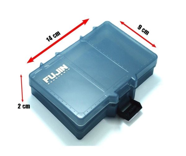 Fujin Tackle Box 14Cm Evalı Jig Head Kutusu Gri GRİ