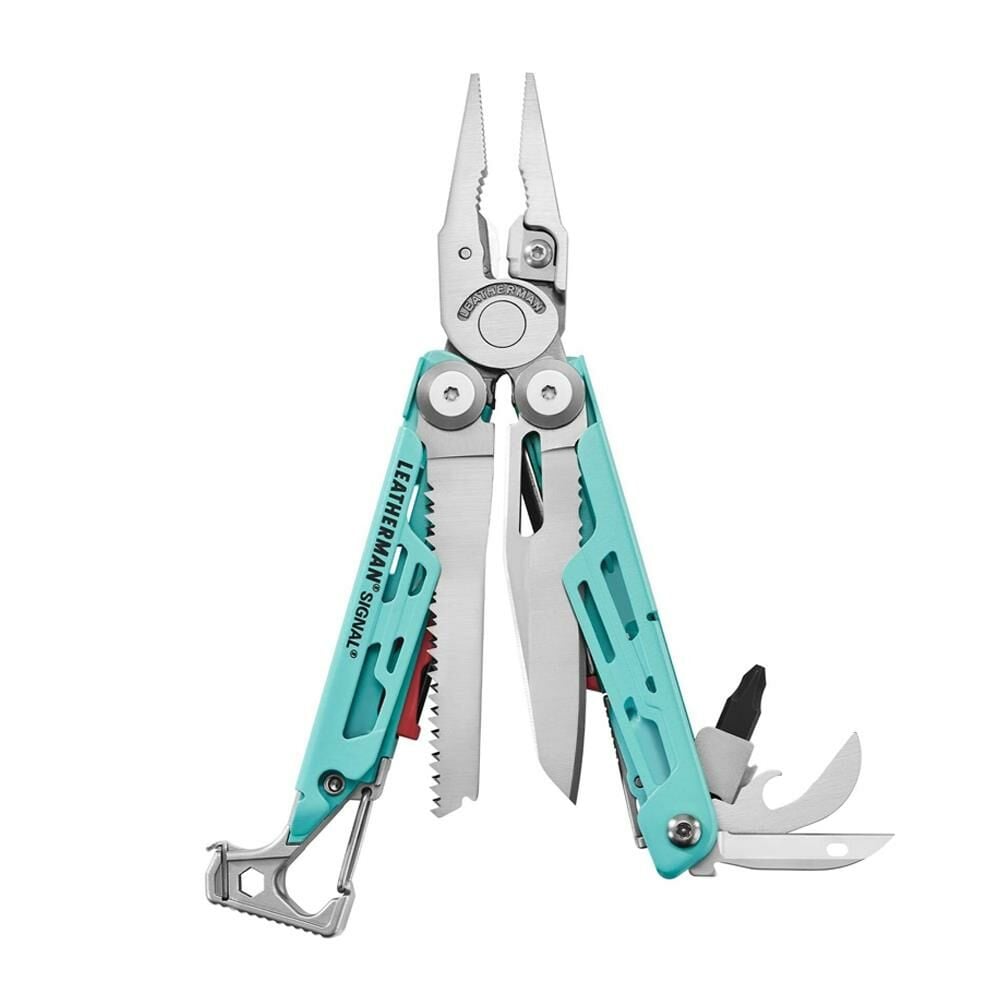 Leatherman Signal Aqua Silver Multi Tool