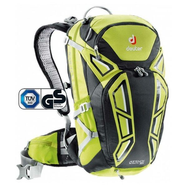 Deuter Attack Enduro Sırt Çantası 16 Lt YEŞİL - SIYAH