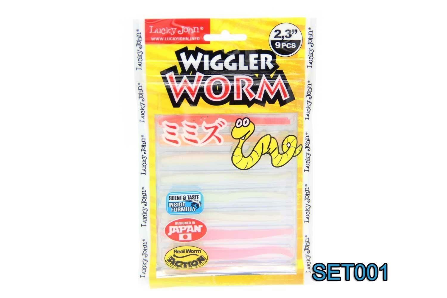 Lucky John Wiggler Worm 5.8Cm Silikon Yem