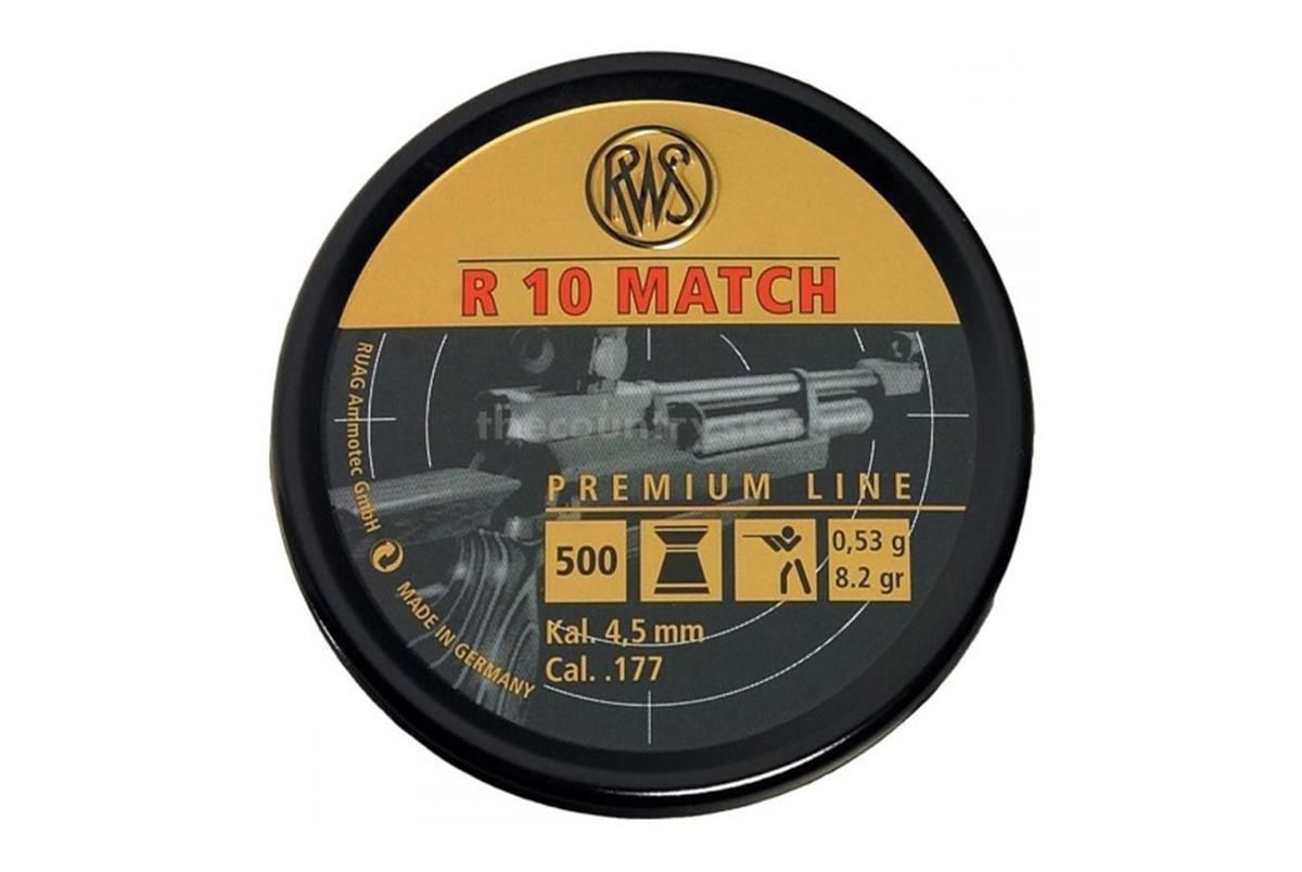 RWS R10 Match 4.50 Cal Havalı Saçma