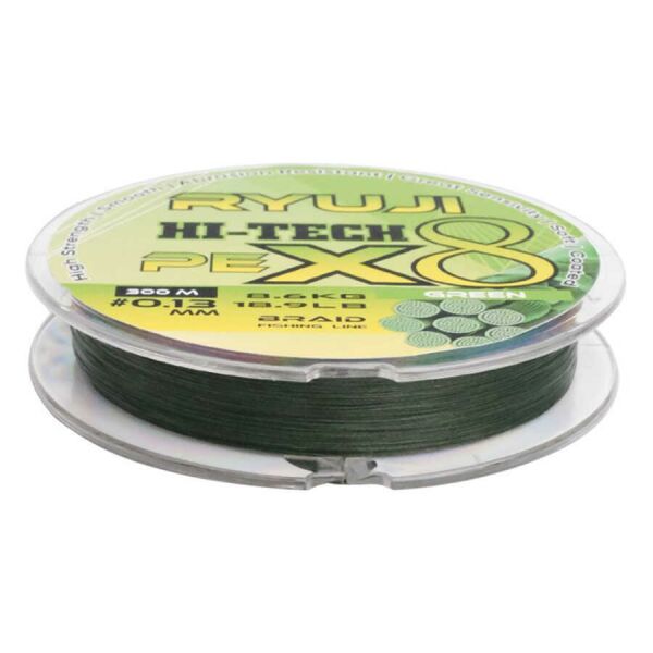 Ryuji Hi-Tech x8 Green İp Misina 300mt