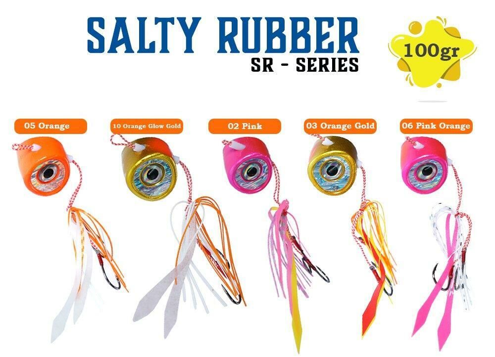 Fujin Salty Rubber 100 gr SR Serisi Tai Rubber Set