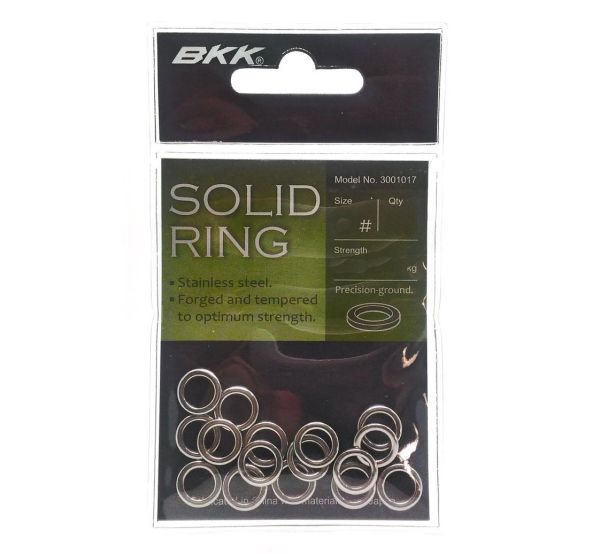 Bkk Stainless Steel Solid Ring Halka