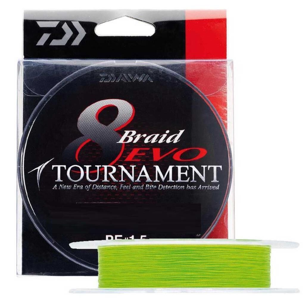 Daiwa Tournament 8B Evo Chartreuse Olta Misinası 135mt 0,08 mm