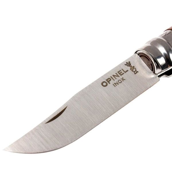 Opinel Inox No 8 Ceviz Saplı Paslanmaz Çelik Çakı