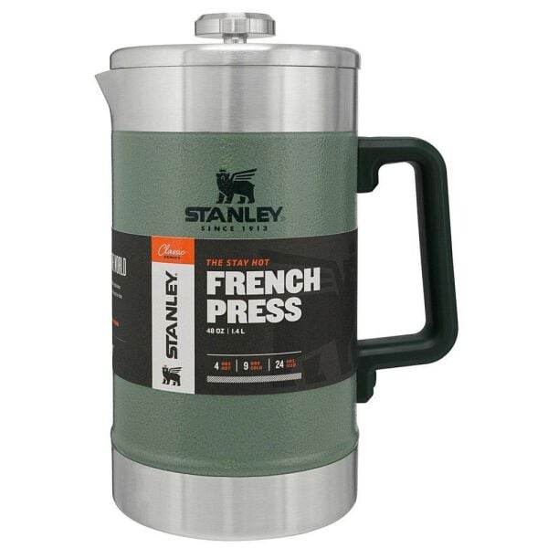 Stanley Klasik French Press Termos 1.4 Lt YEŞİL