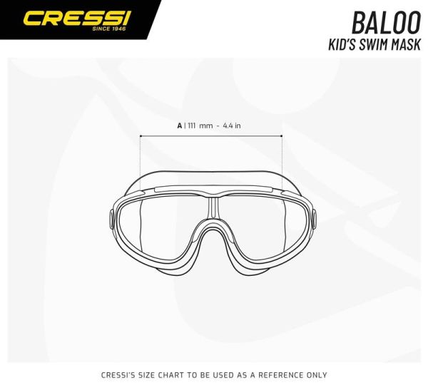 Cressi Baloo Çocuk Yüzme Gözlüğü
