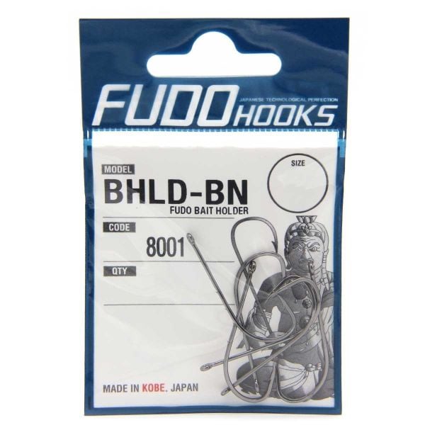 Fudo BHLD-BN Bait Holder Black Nikel Olta İğnesi Black Nickel - NO:8