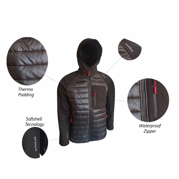 Evolite Shadow Softshell Mont S