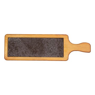 GRV-1846 Groovy Kulplu Steak Tahta Bazaltlı - 45x14x2,4 cm