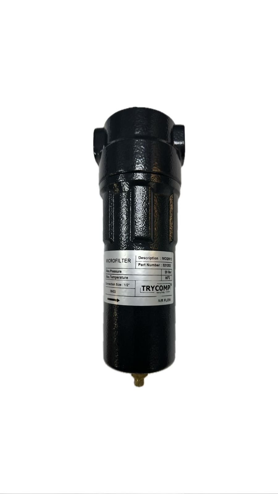 MCQM75 Basınçlı Hava Filtresi - Mikro Filtre - 450 m3/h- 7500l/min.