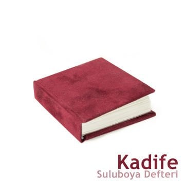 Kadife - Suluboya / Resim Defteri + Mini Suluboya Paleti Seti