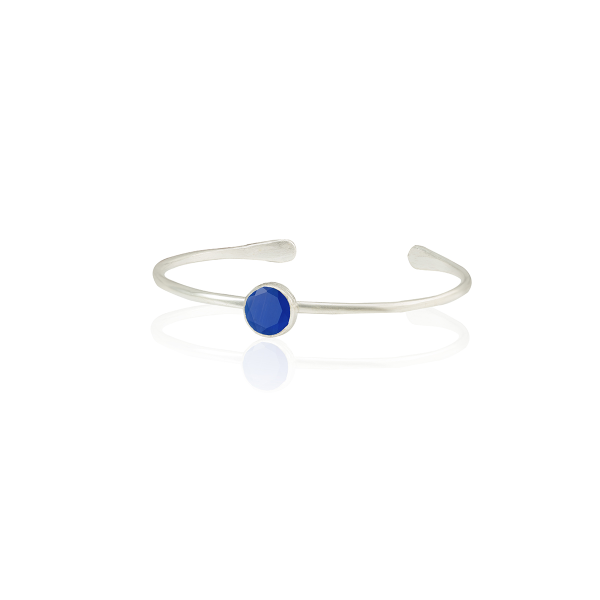 Bracciale da donna placcato in argento B15 - Design speciale realizzato a mano al 100%.