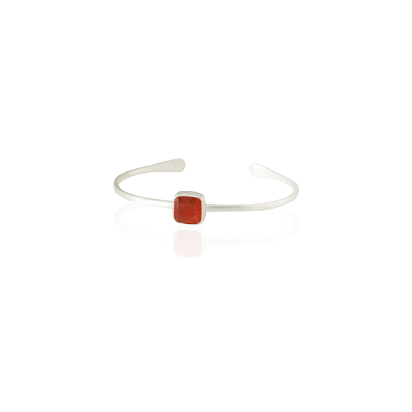 Bracciale da donna placcato in argento B16 - Design speciale realizzato a mano al 100%.