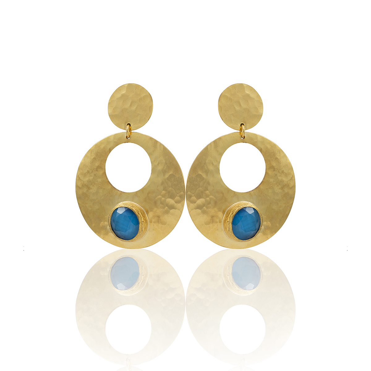 E26 22k Gold Plated Women's Earring - 100% Handcrafted Special Design
