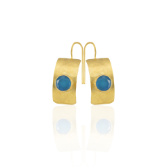 E22 22k Gold Plated Women's Earring - 100% Handcrafted Special Design