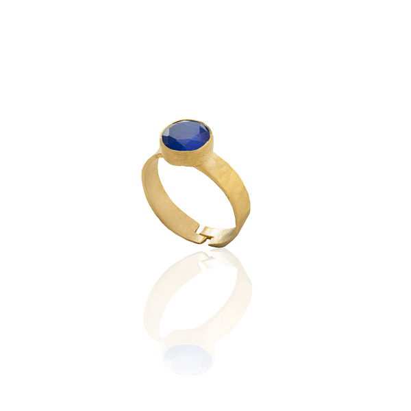 R11 Gold Plated Women's Ring - 100% Handcrafted Special Design