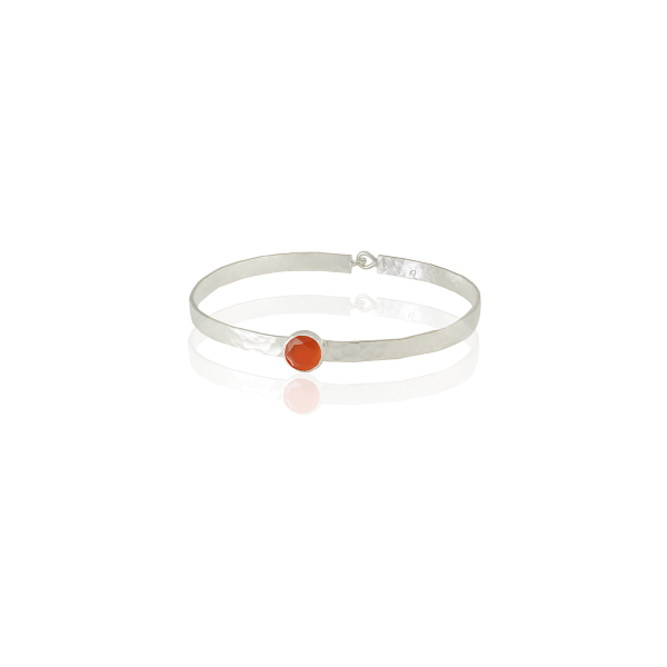 Bracciale da donna placcato in argento B03 - Design speciale realizzato a mano al 100%.