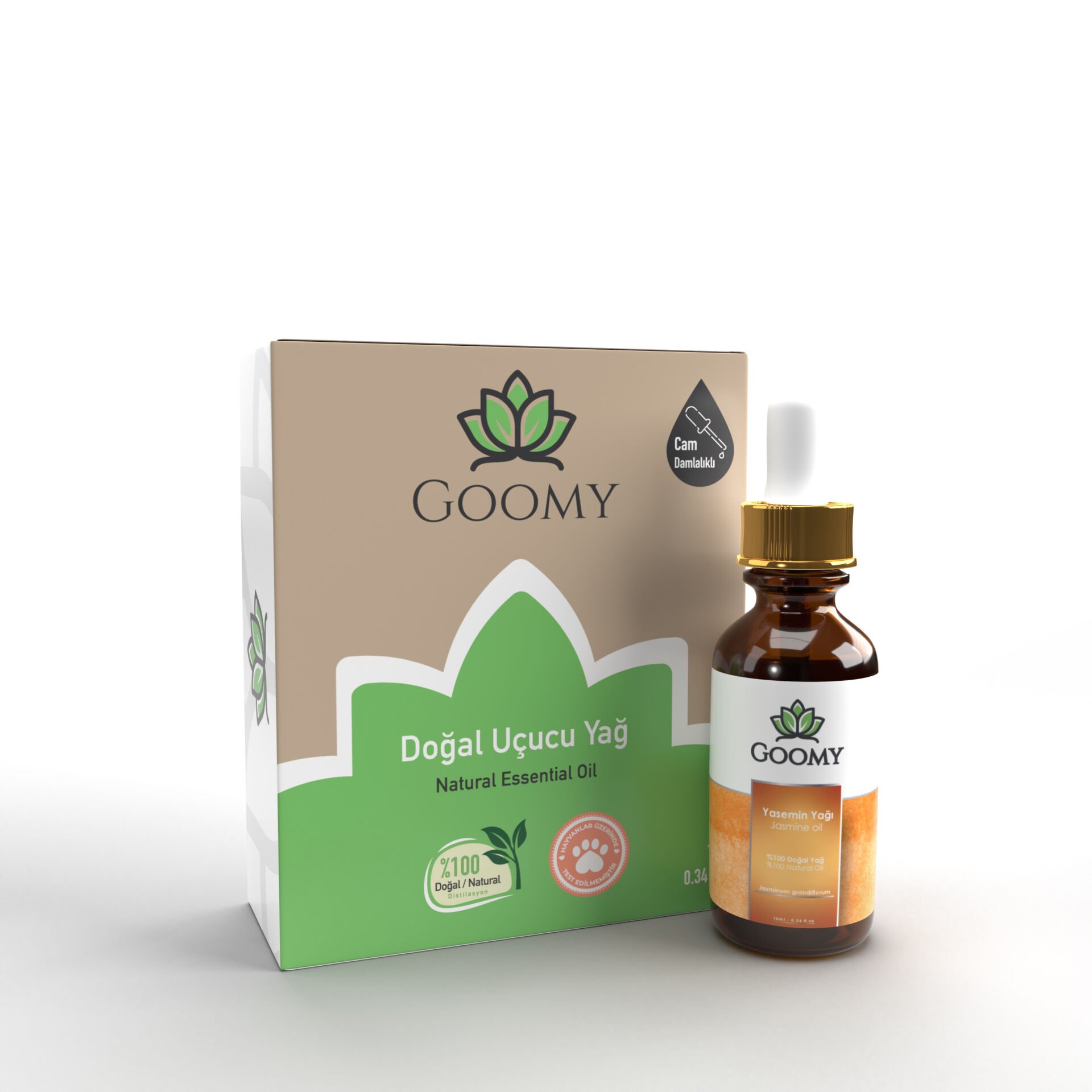 Yasemin Yağı %100 Doğal Bitkisel Uçucu Yağ Jasmine Oil 10ml