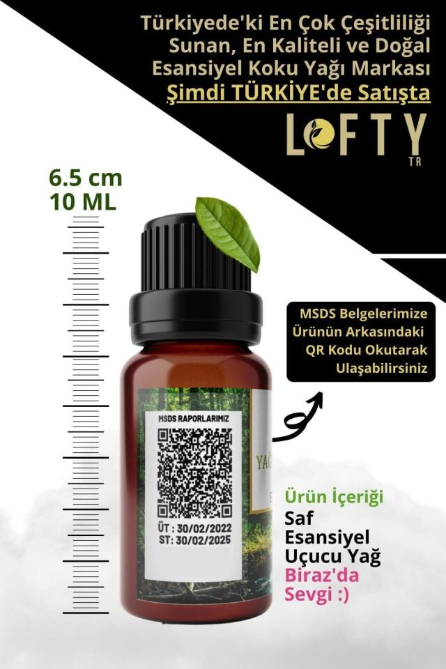 Anti Stress Uçucu Yağ Buhurdanlık Esansı Oda Kokusu Uçucu Esansiyel Yağ Buhur Yağı 10ML