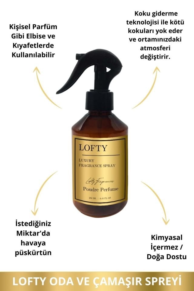 Abundance Prosperity Oda ve Çamaşır Spreyi Oda Parfümü,Oda Kokusu,Koku Giderici Bolluk Bereket 250ML