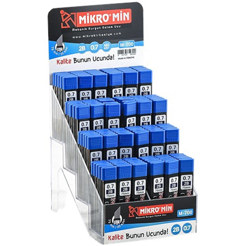 Mikro Min 75 MM 2B  0.7 MM M-700 - 24Adet - PKT