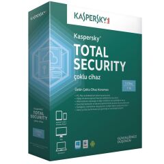 Kaspersky Total Security 3 Kullanıcı 1 Yıl