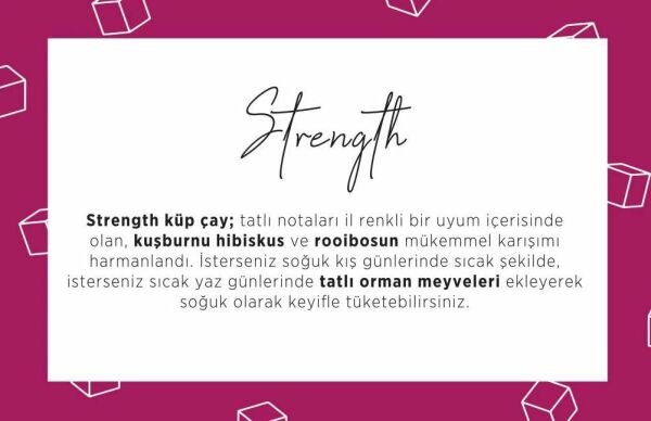 Strength Küp Çay