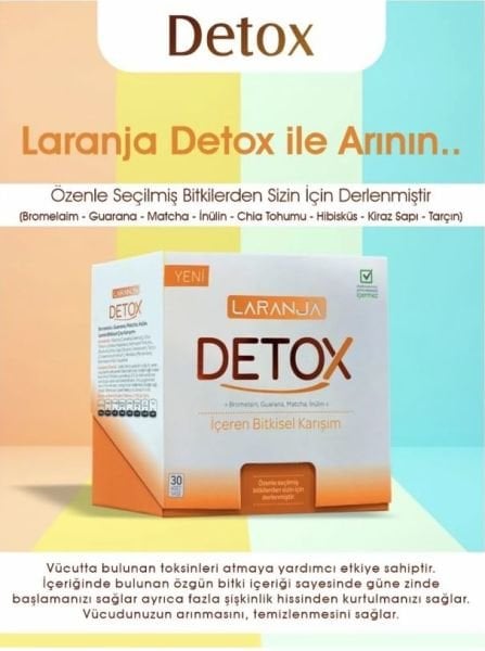 Laranja Detox Çayı 30 Saşe