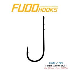 Fudo 4941 Worm 102H Black Nikel İğne