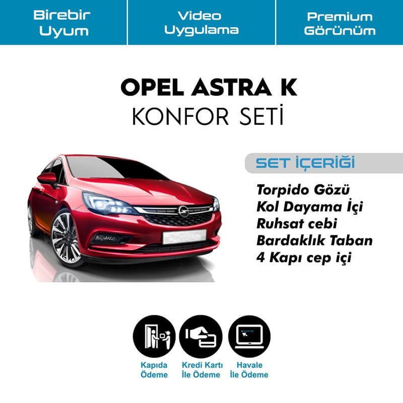 Opel Astra K Konfor Seti