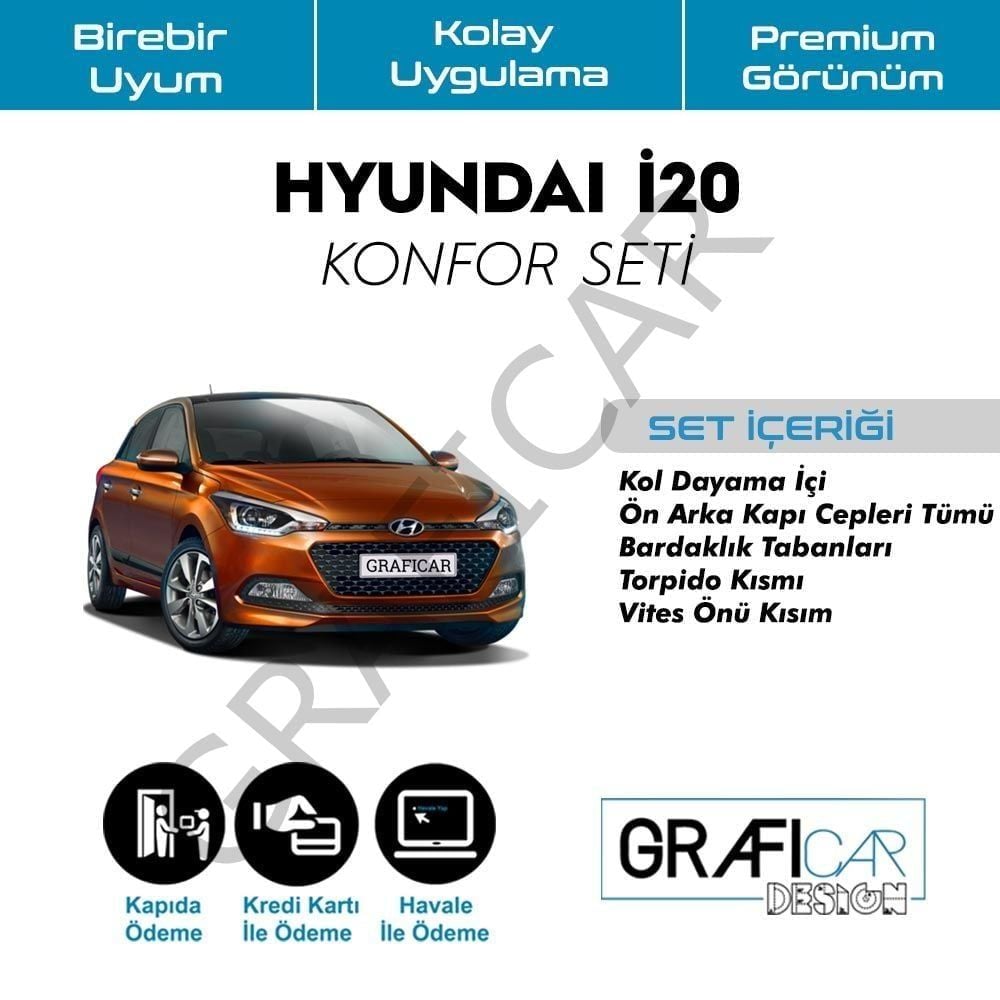 Hyundai i20 Konfor Seti / 2014-2020