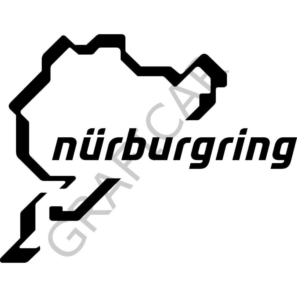 Nürburgring  Sticker  -2 Adet-