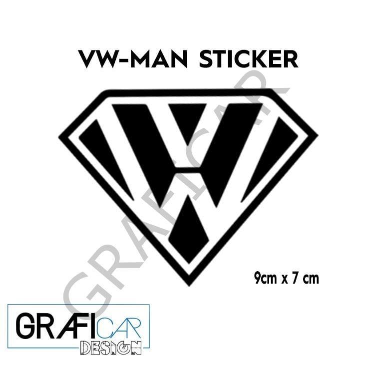 VW Man Sticker / 2'Lİ PAKET