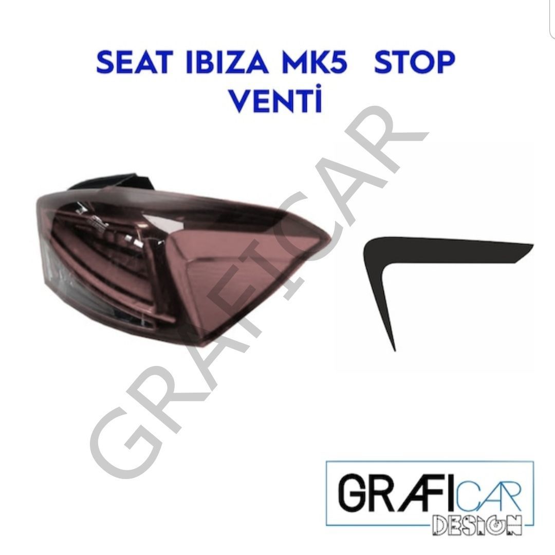 Seat Ibiza MK5 Stop Vent Sticker