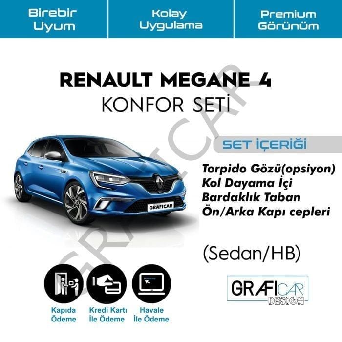 Renault Megane 4 Konfor Seti / Sedan-Hatchbak