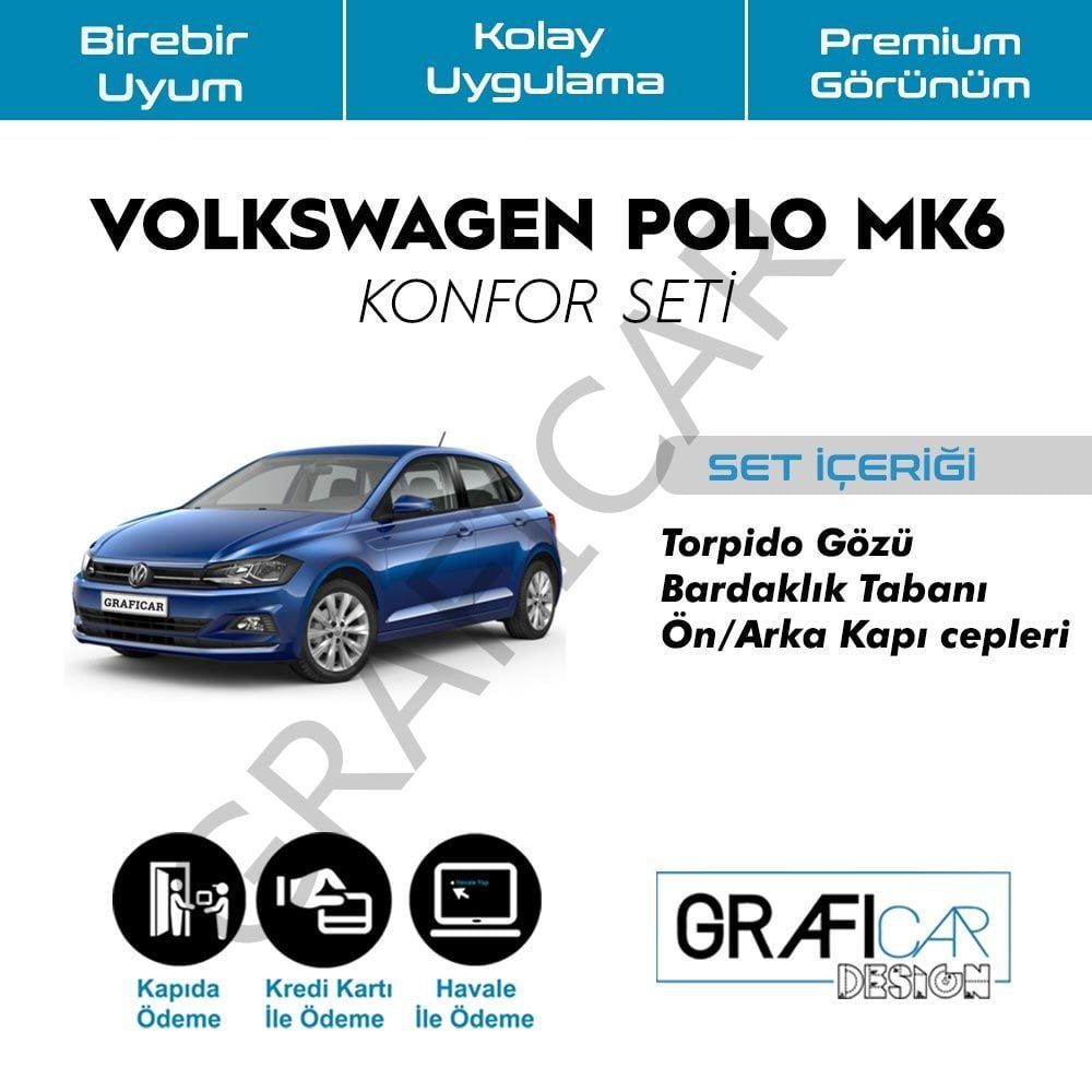 Volkswagen Polo MK6 Uyumlu Konfor Seti