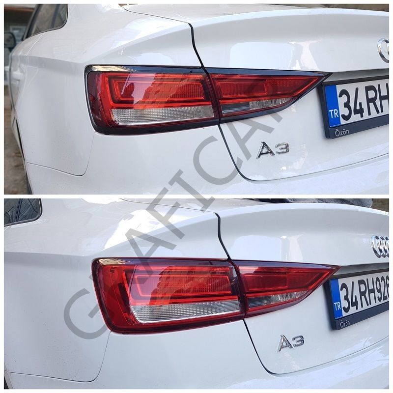 Audi A3/8V Sedan/Hatchback Stop Çerçeve Sticker