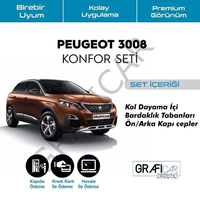 Peugeot 3008 Konfor Seti / Tüm Model Yılları