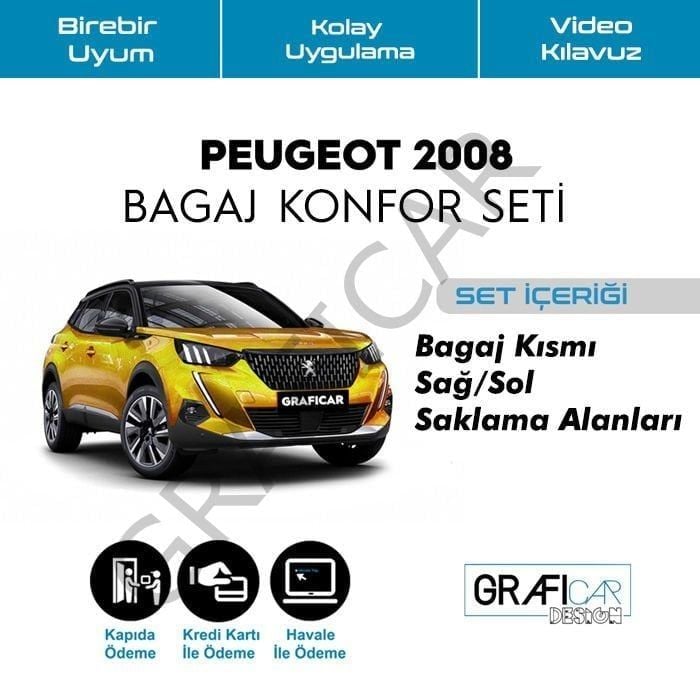 Peugeot 2008 Bagaj Konfor Set