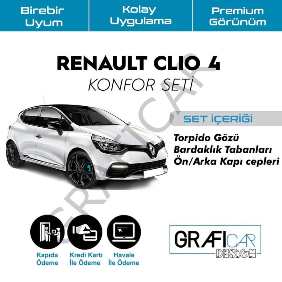 Renault Clio 4 Konfor Seti