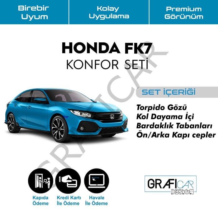 Honda Civic FK7 Konfor Seti / Hatchback Uyumlu