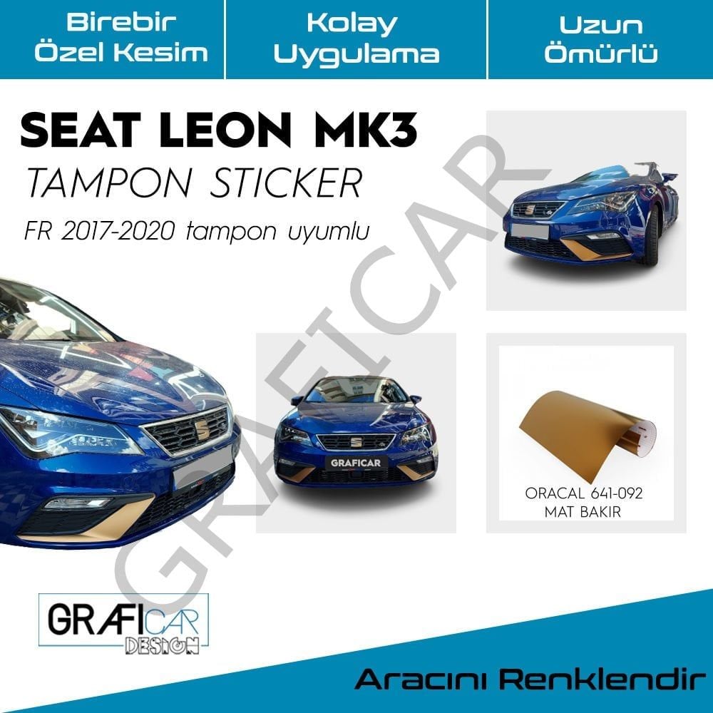 Seat Leon 5F/MK3 TAMPON STICKER