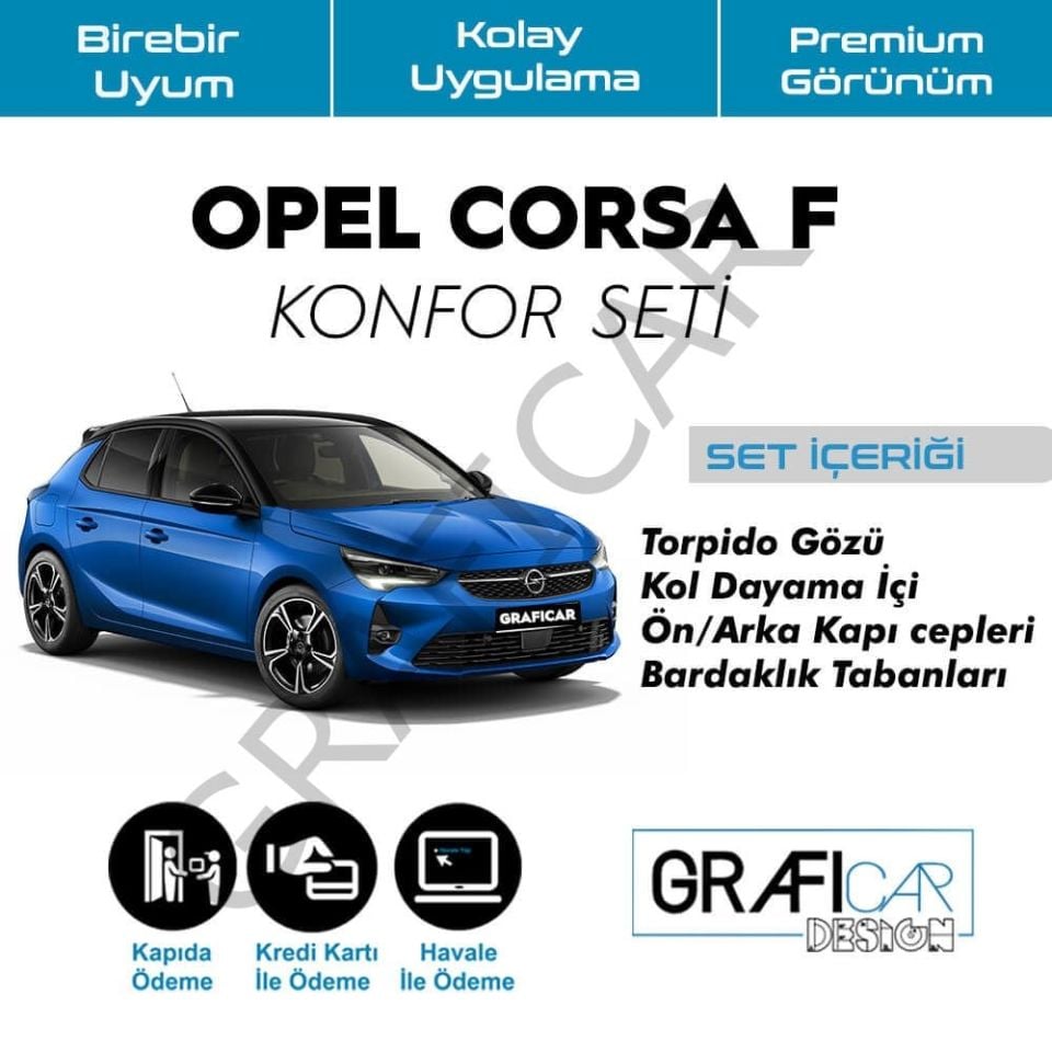 Opel Corsa F Konfor Seti