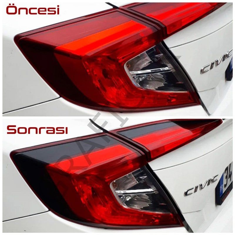 Honda FC5 Stop Çerçeve Sticker