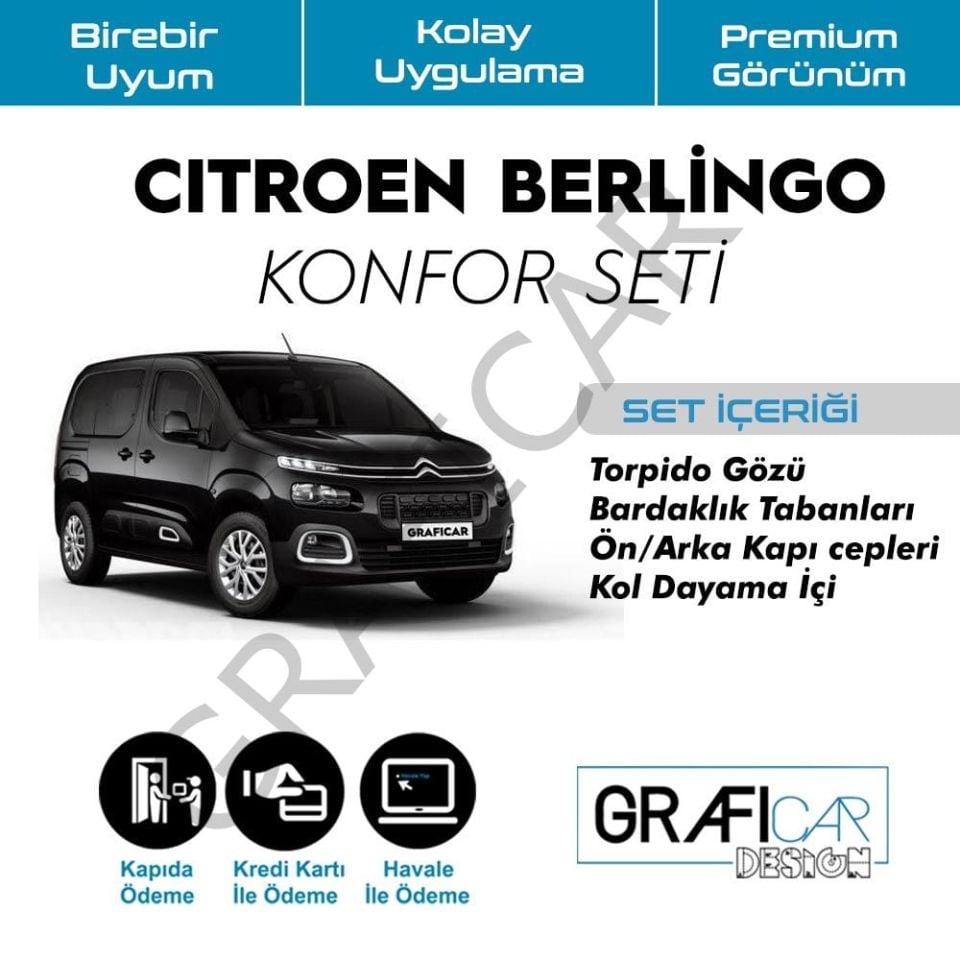Citroen Berlingo Konfor Seti / 2018 Sonrası