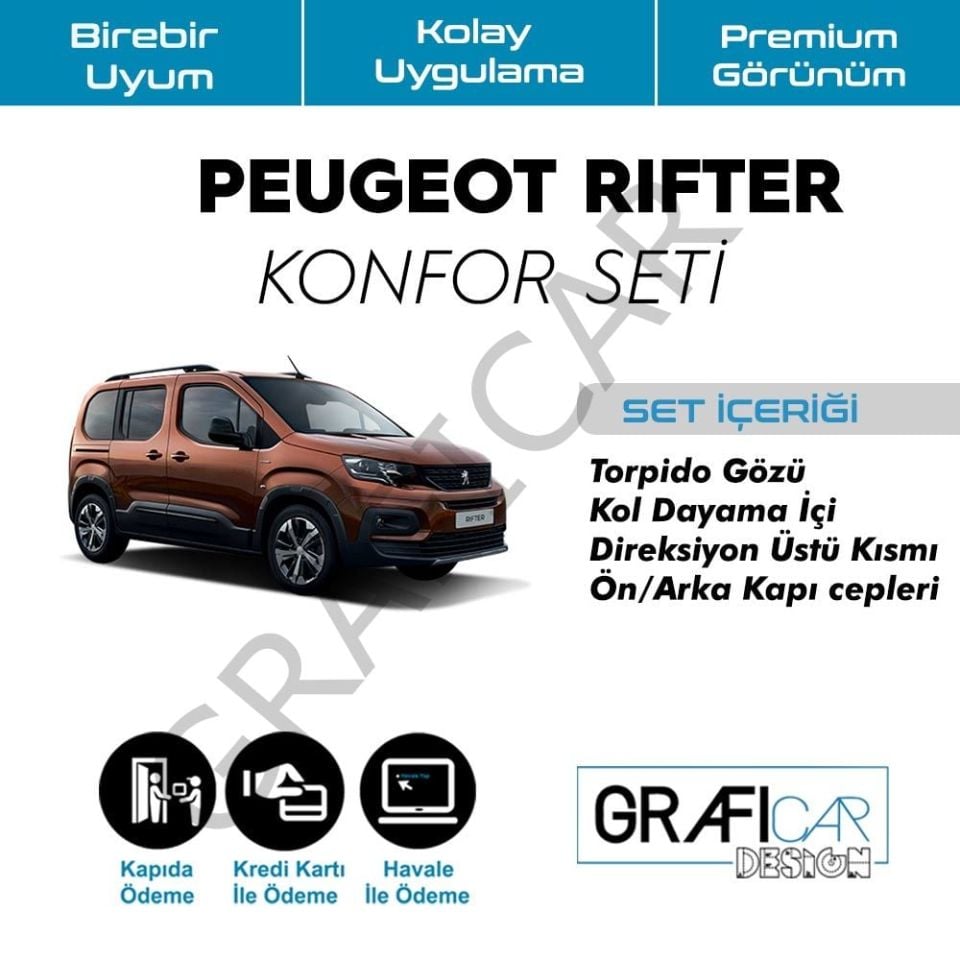 Peugeot Rifter Konfor Seti