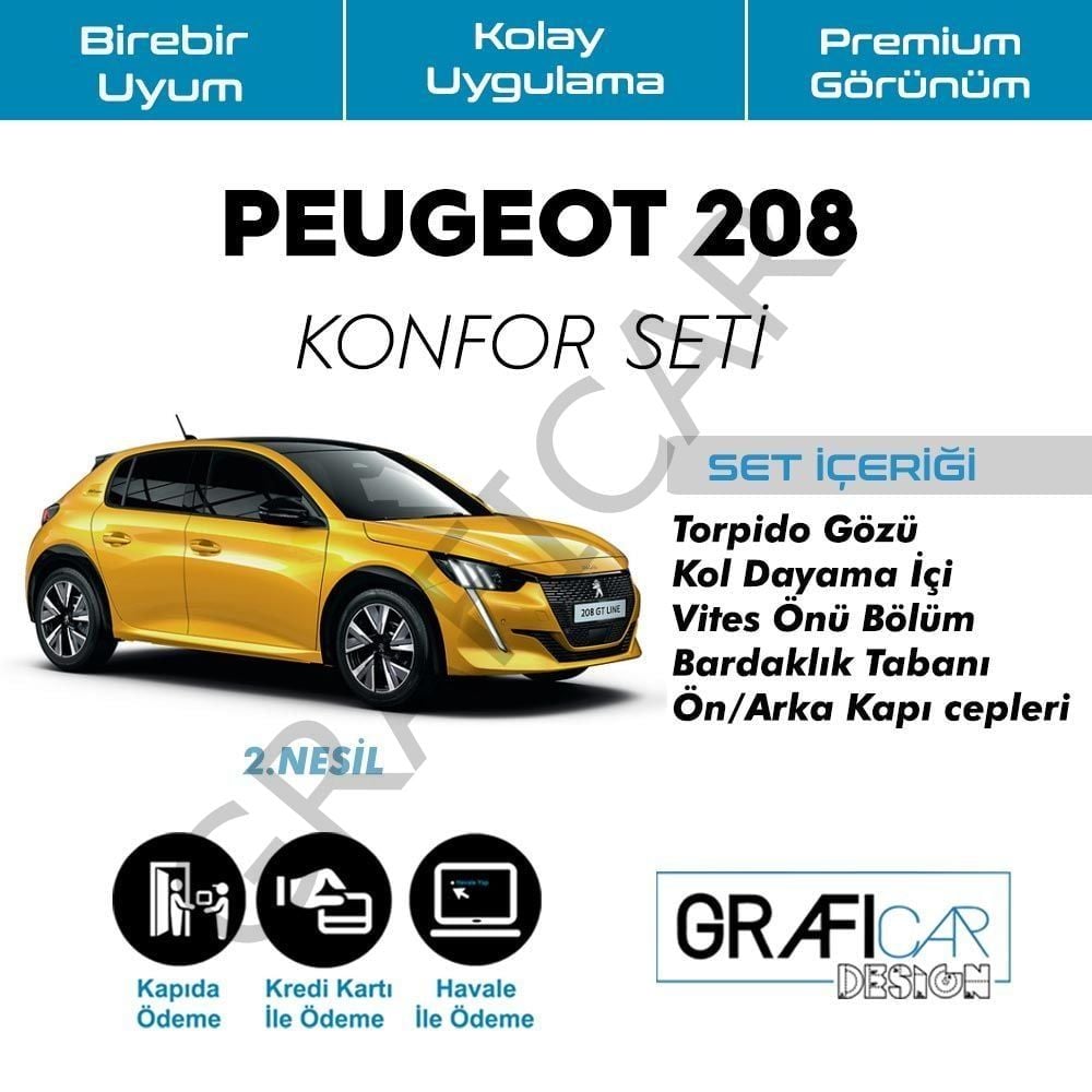 Peugeot 208 Konfor Seti